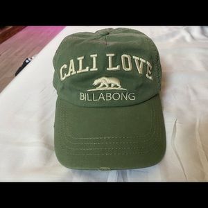 Green billabong Cali love dad hat